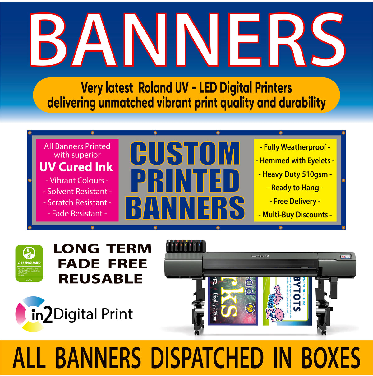 Long Term Banners 510gsm
