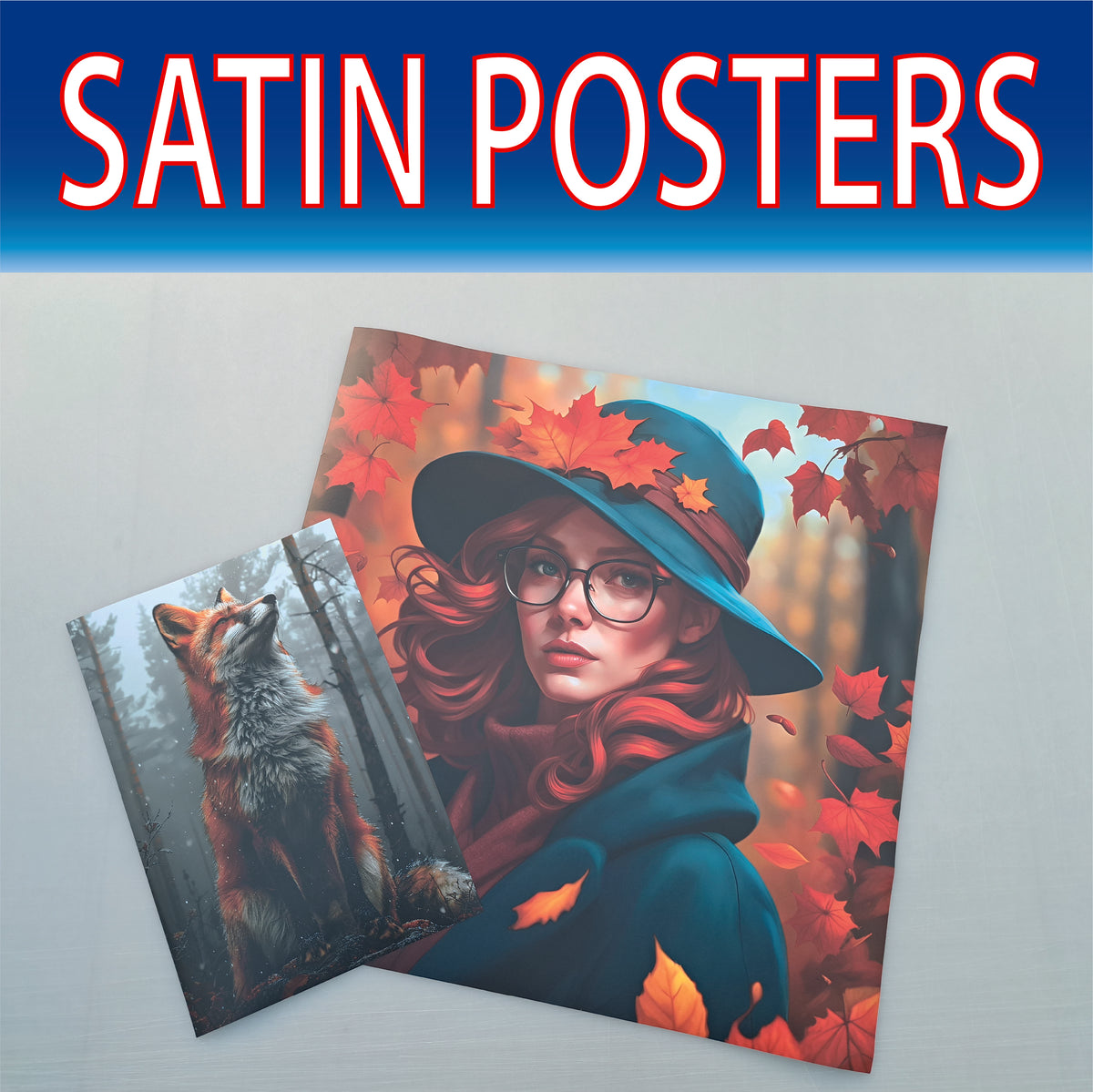 Satin Paper Posters 210gsm